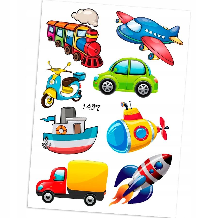  Nálepky pre deti ocenenie motivačný lietadlo transport 771
