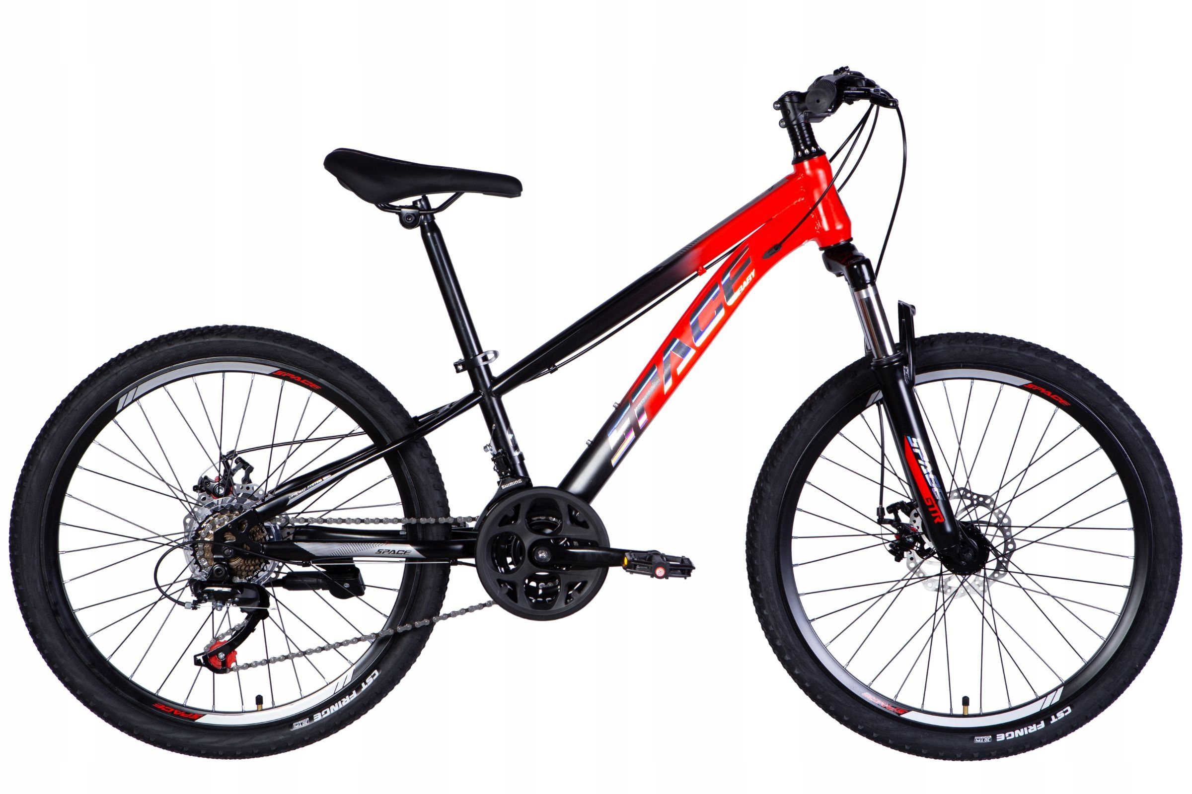  Bicykel 24" pre chlapca, ľahký rám, 21 ozubené kolesá, 2x disk, päta grartis