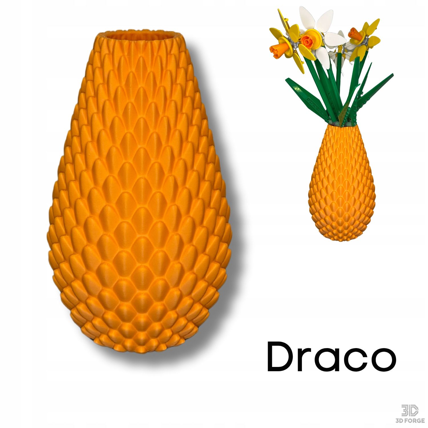  Vāze priekš lego icons botanical flakons ziedi i zāle dažādas krāsas - dove