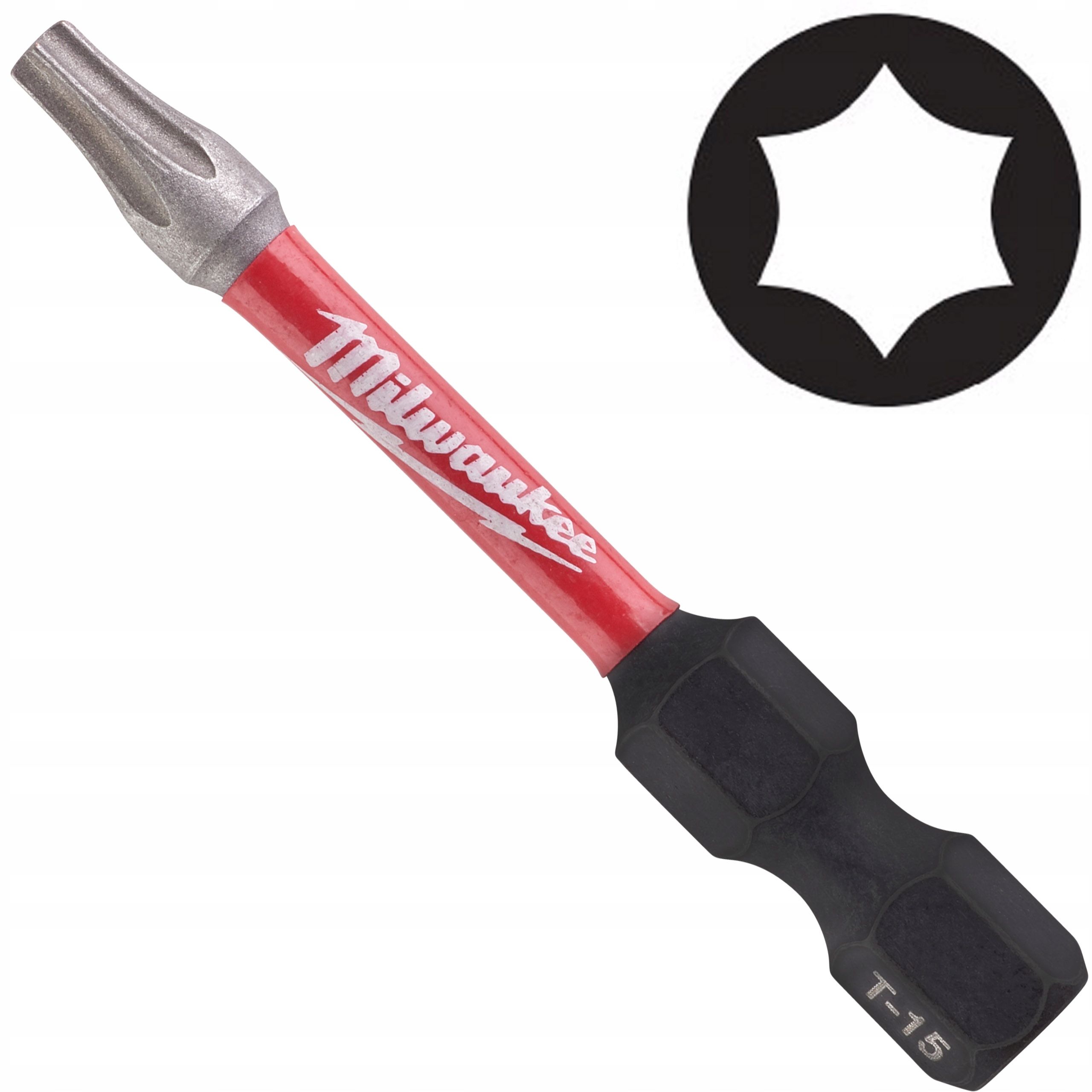  Hlava rázová vlna milwaukee philips ph2, 150 mm 1 počítač. shockwave robiť skrutkovače