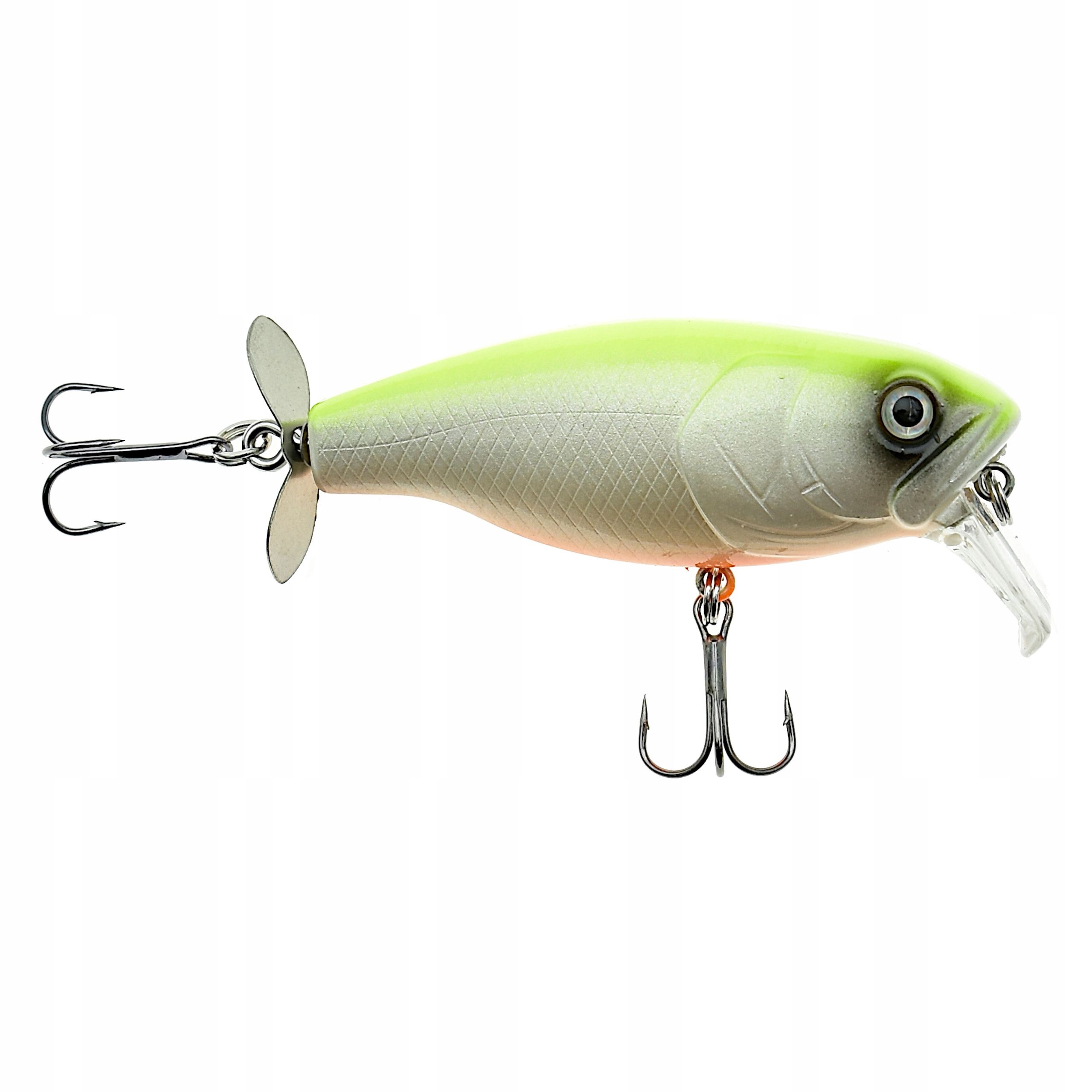  Wobbler zum angeln minnow pop walker 3d kunstköder 5,5 cm 8 g