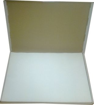  Kepimo popierius mawa 60 cm x 40 cm baltas
