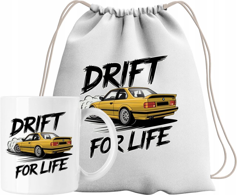  Garnitur tasse sporttasche e36 auto drift motorrad motoryzacja schwarz rucksack