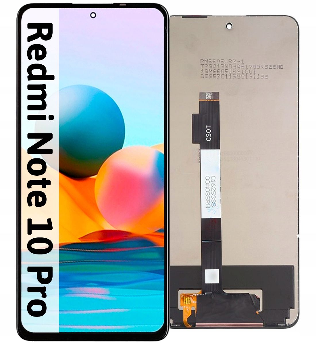  Ekranas į xiaomi redmi note 10 pro 5g lcd ekranas