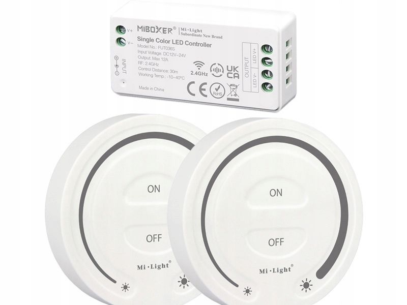  Wifi zonų valdiklis milight led fut035w | cct