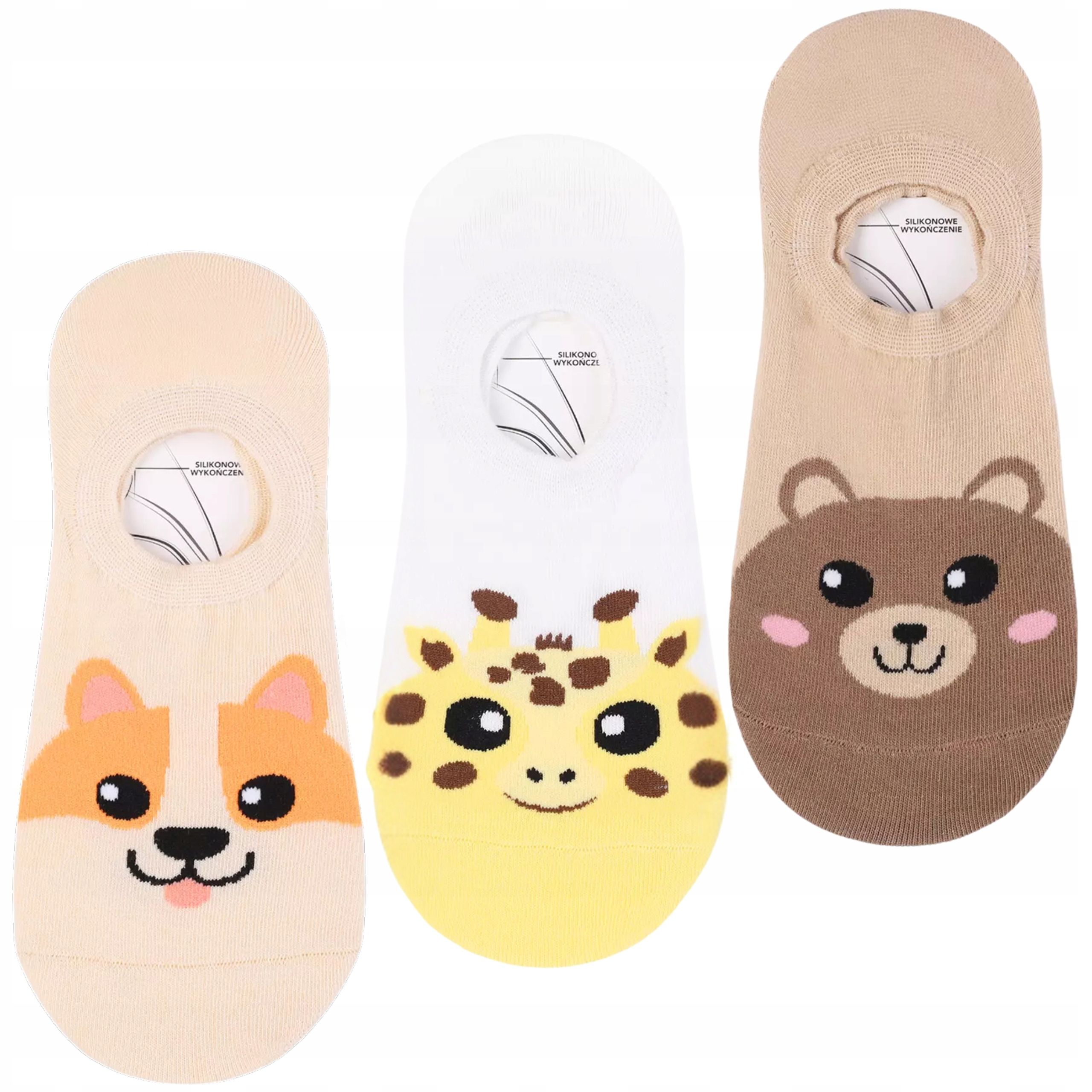  Füße damen moradsch socken ballerinas pommes popcorn pizza 3-paare 35-38