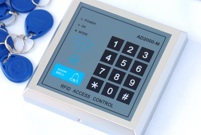  Pilis skaitmeninis rfid liesti, su apšvietimu, raktai