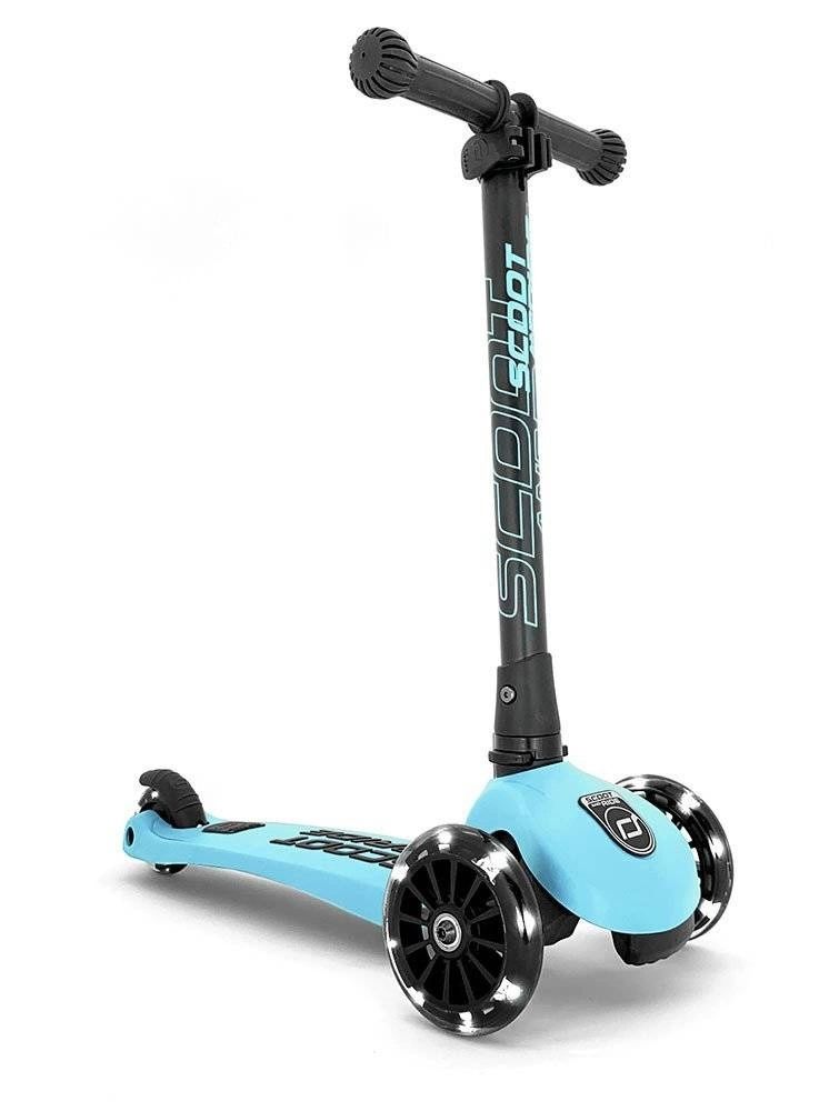  Skrejritenis bērniem trīsritenis, scoot and ride, riteņi led, vecums 3 gadā+