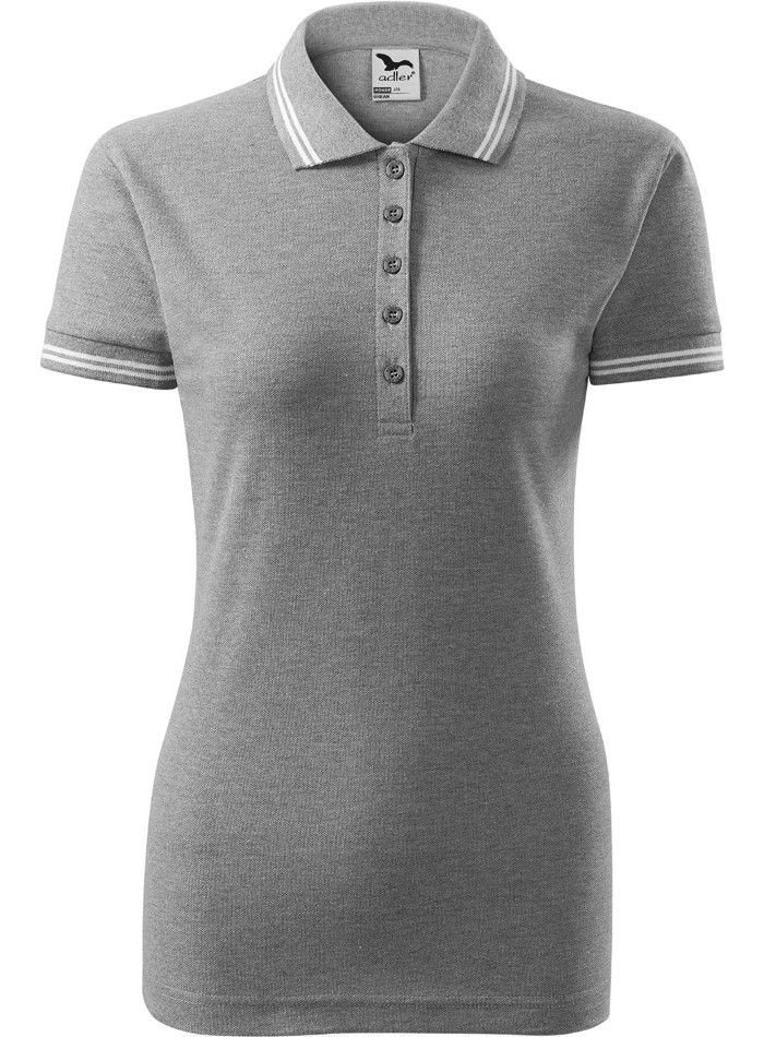  Moteriški marškinėliai polo malfini 220 baltas 2xl