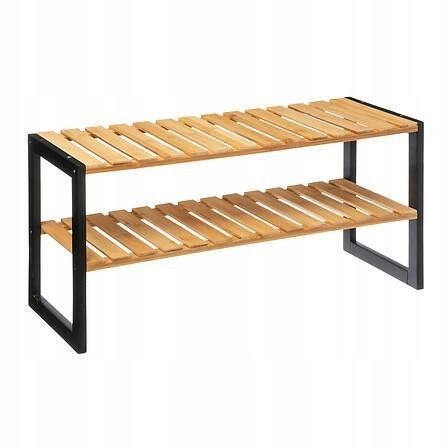  Bamboo shoe rack 3 levels on 9 pairs shoe