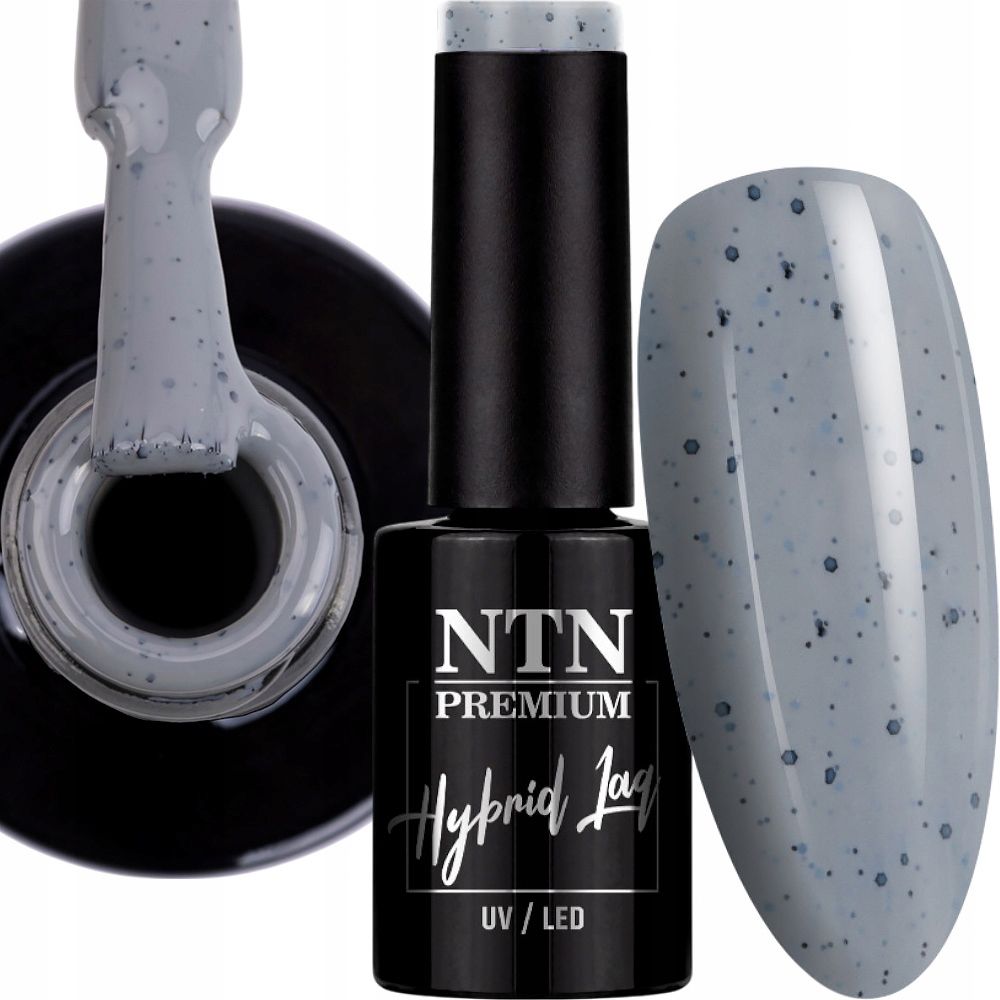  Hibrīda nagu laka ntn 5g splash balts white sniega balts nr123