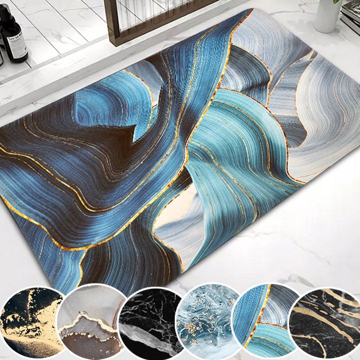  Vannas paklājiņš mīksts absorbējošs neslīdošs 50 x 80 cm