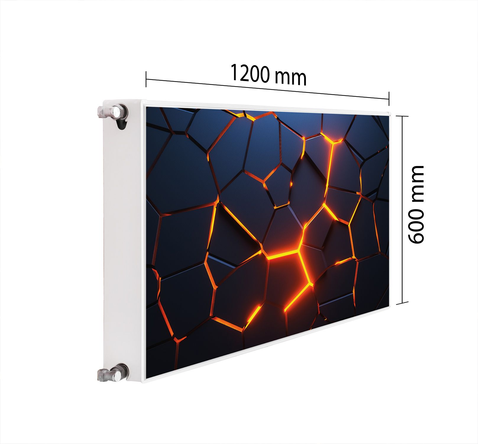 Režģi aizsardzība sildītājs 120x60 modelis 3d mat magnēts