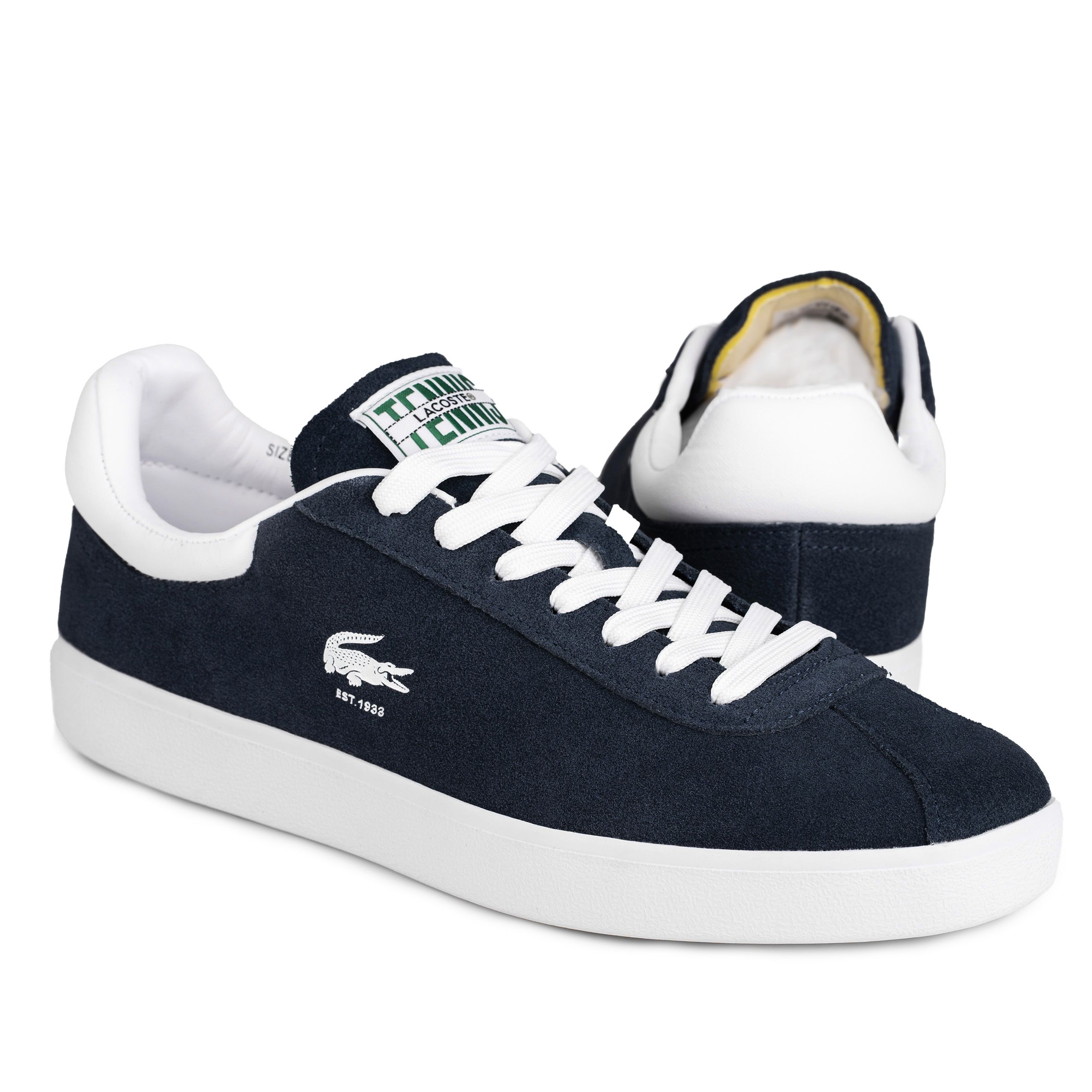  Meeste kingad lacoste baseshot 223 1 sma blk / wht 746sma0065312