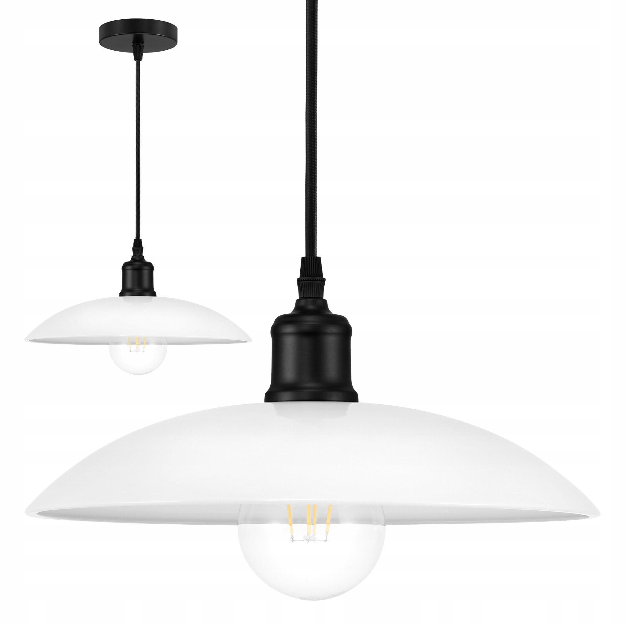  Ceiling lamp hanging led lamp ceiling glass e27 modern for the living room