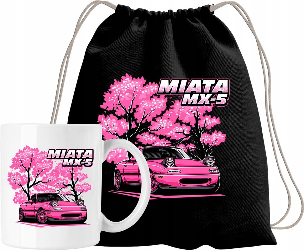  Garnitur tasse sporttasche e36 auto drift motorrad motoryzacja schwarz rucksack
