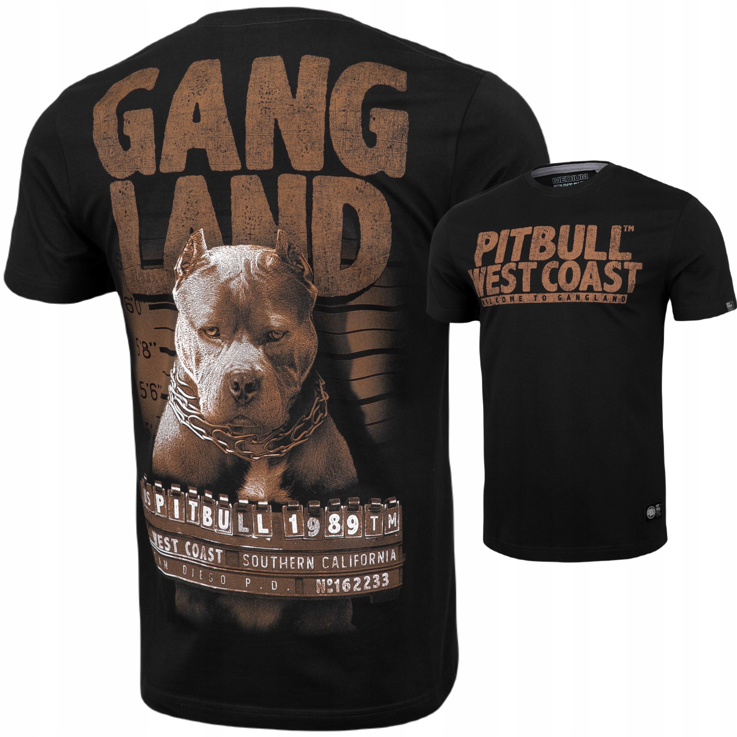  Pánske tričká pitbull veľkosť m