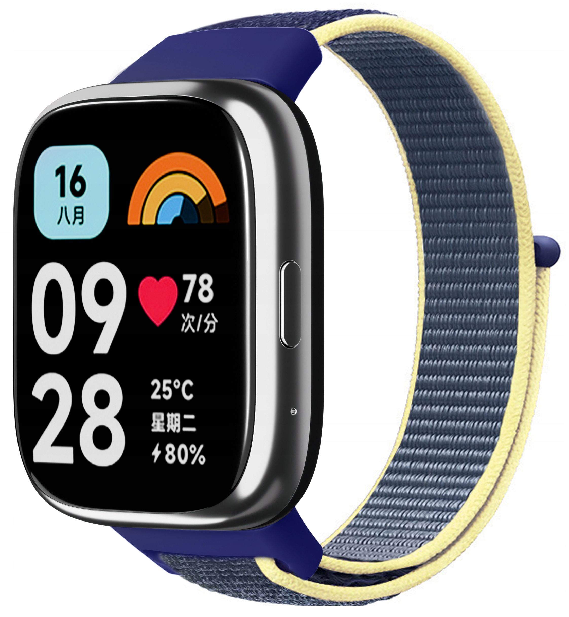  Strap bracelet nylon rabbitmob - xiaomi redmi watch 3 active | black