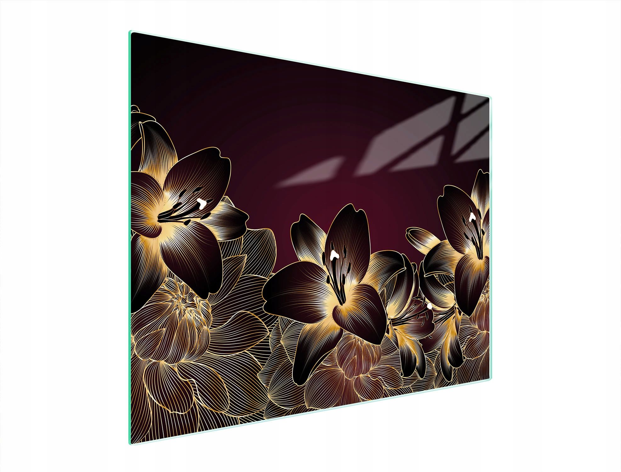  Stiklas pjaustymo lentelė 52x30 orchidėja grūdintas stiklas