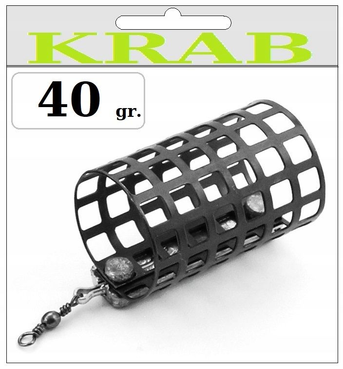  Feeder ohne dociazenia centralnie übergang 5,5 cm / 5gr krab01