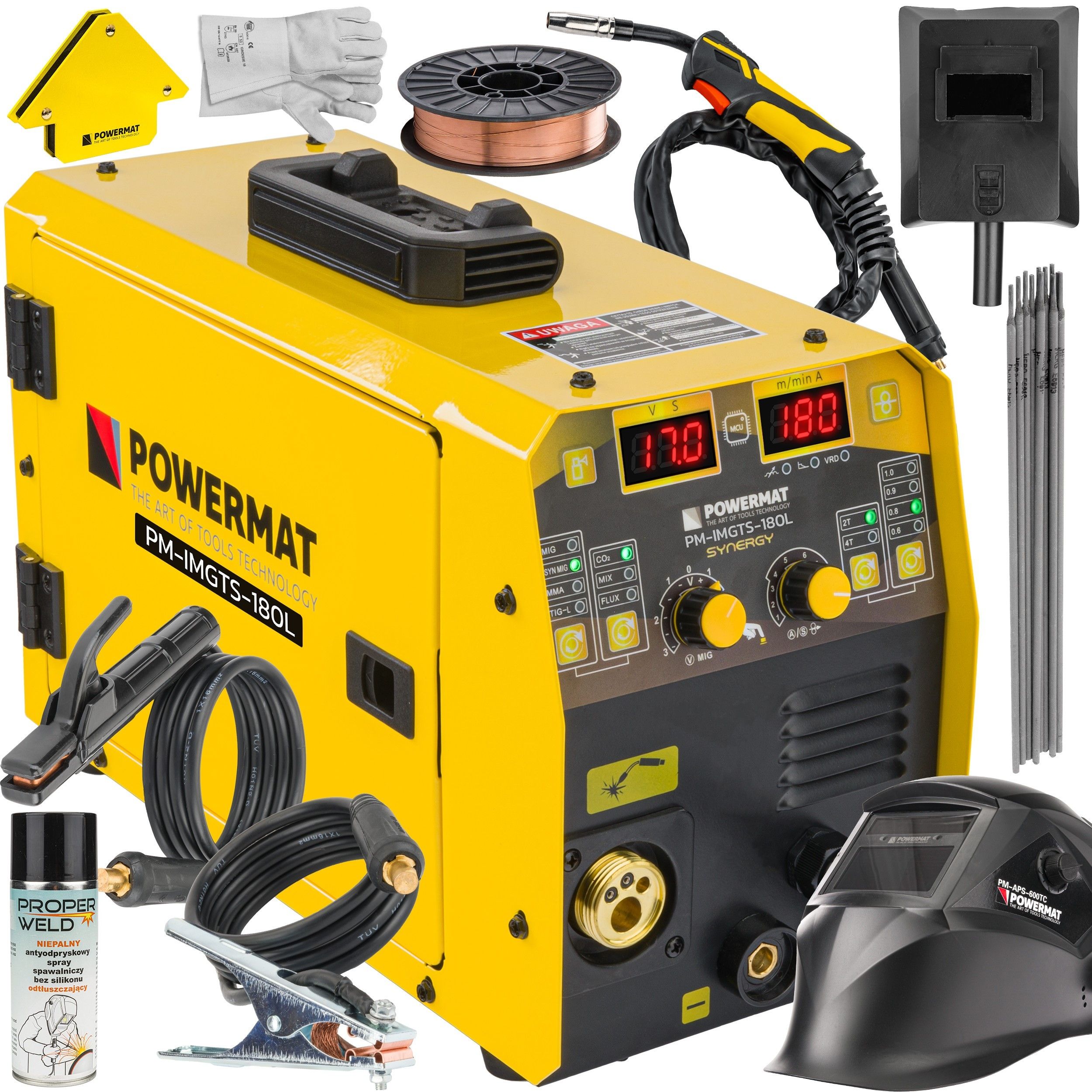  Magama ilma gaasita flux sünergia inverter keevitusmasin mig mage mma tig lift