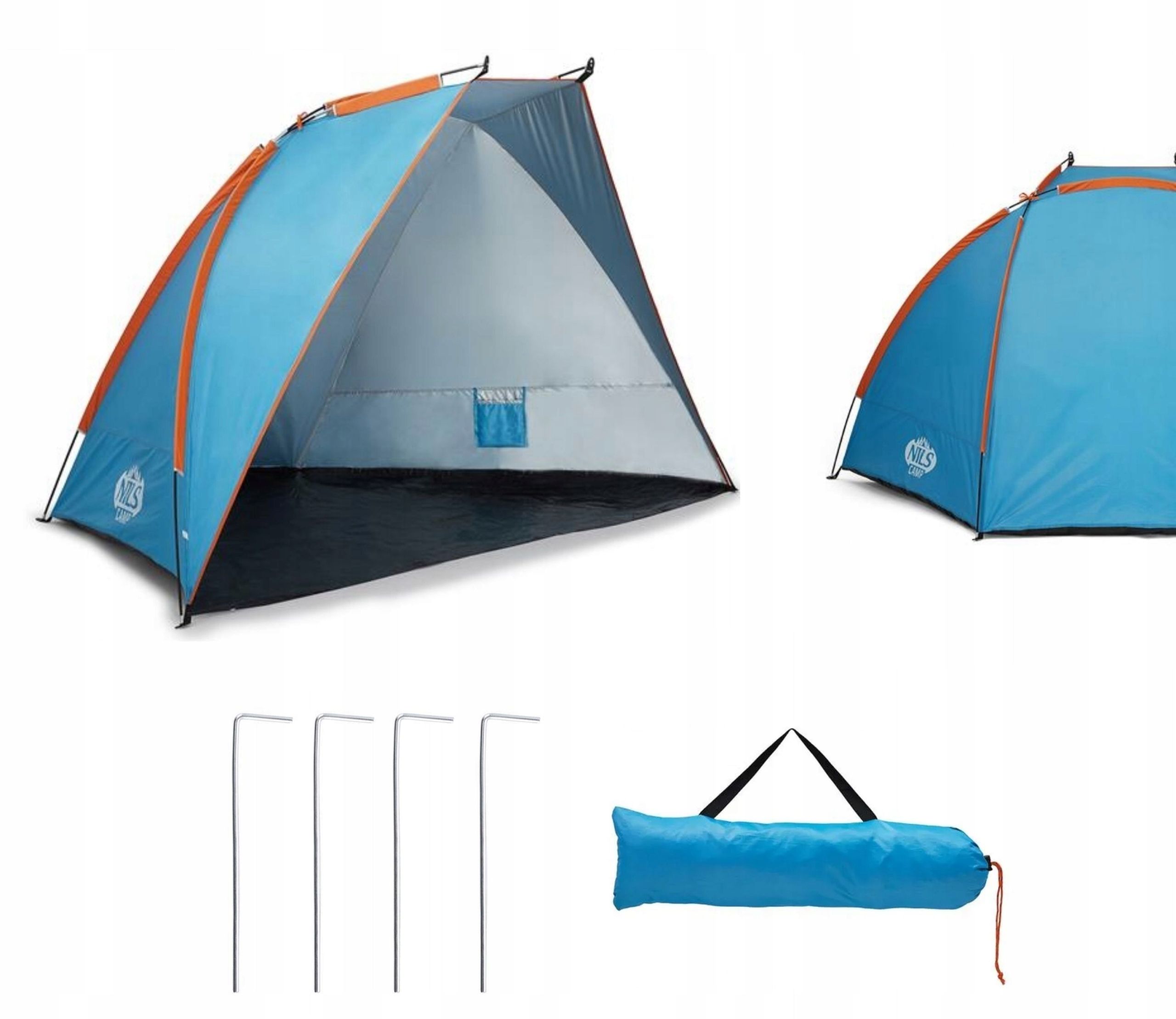  Paplūdimys nils camp nc8030 turkis 260 cm x 1,2 m x 120 cm