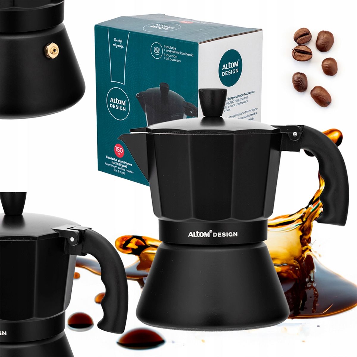  Krug mit einsatz infusorien für tee, kräuter teekanne altom regular 480 ml