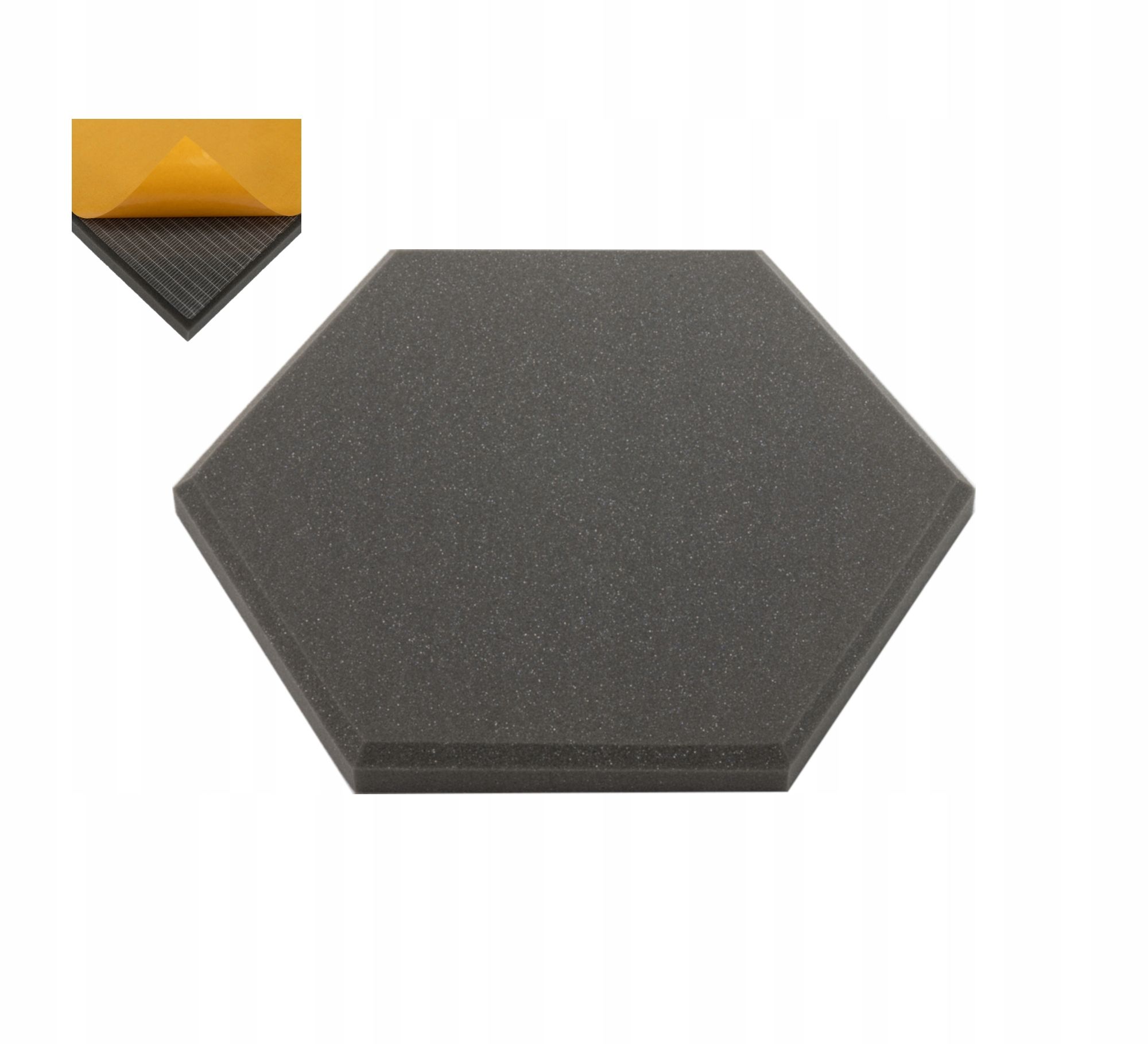 Akustiline paneel kärgstruktuuriga kuusnurk wygluszajacy pool 20cm gr. 3cm hall