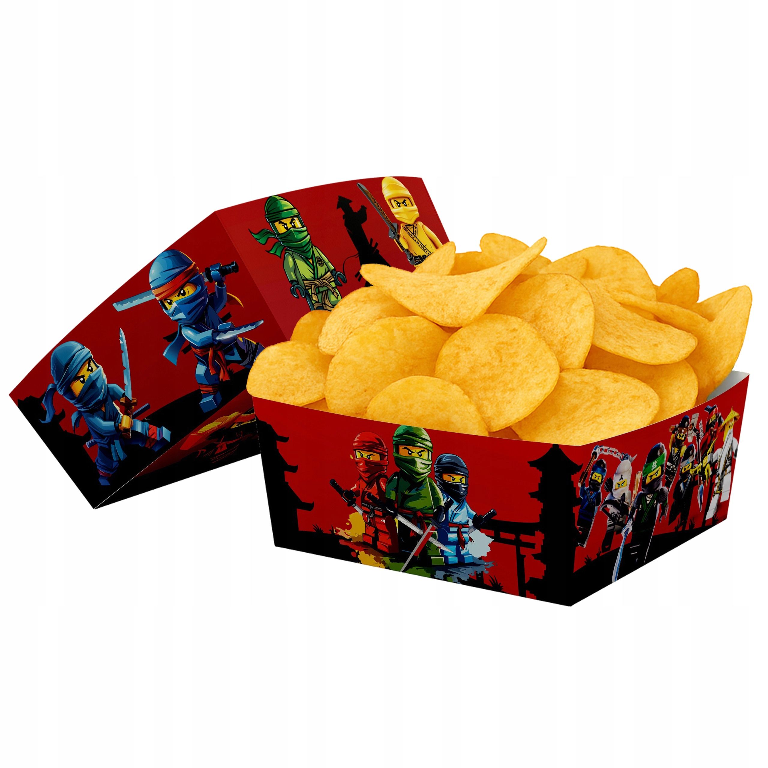  Popcorn boxes snacks football football footballer birthday 4pcs