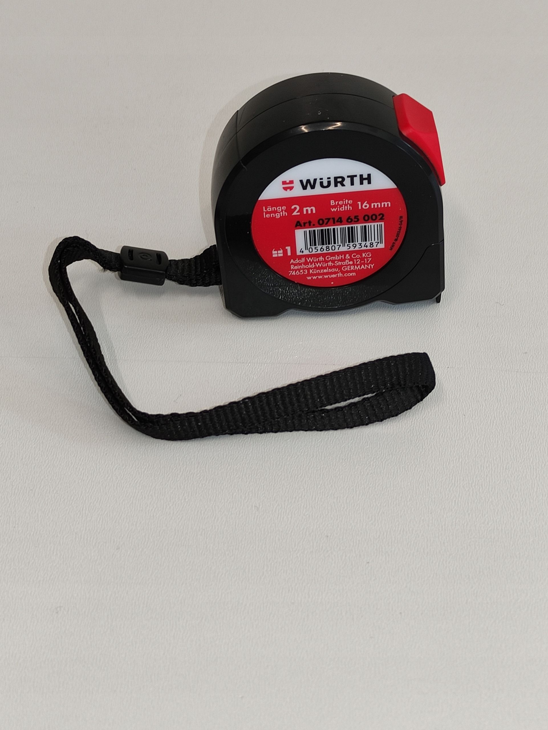  Měřicí páska wurth obal 8m-l25mm- 1c-pt18 071465 008