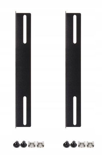  Stiprinājuma lente 425 mm garderobei rack 19" stiprinājuma siksnas 42,5cm 2 datoriem.
