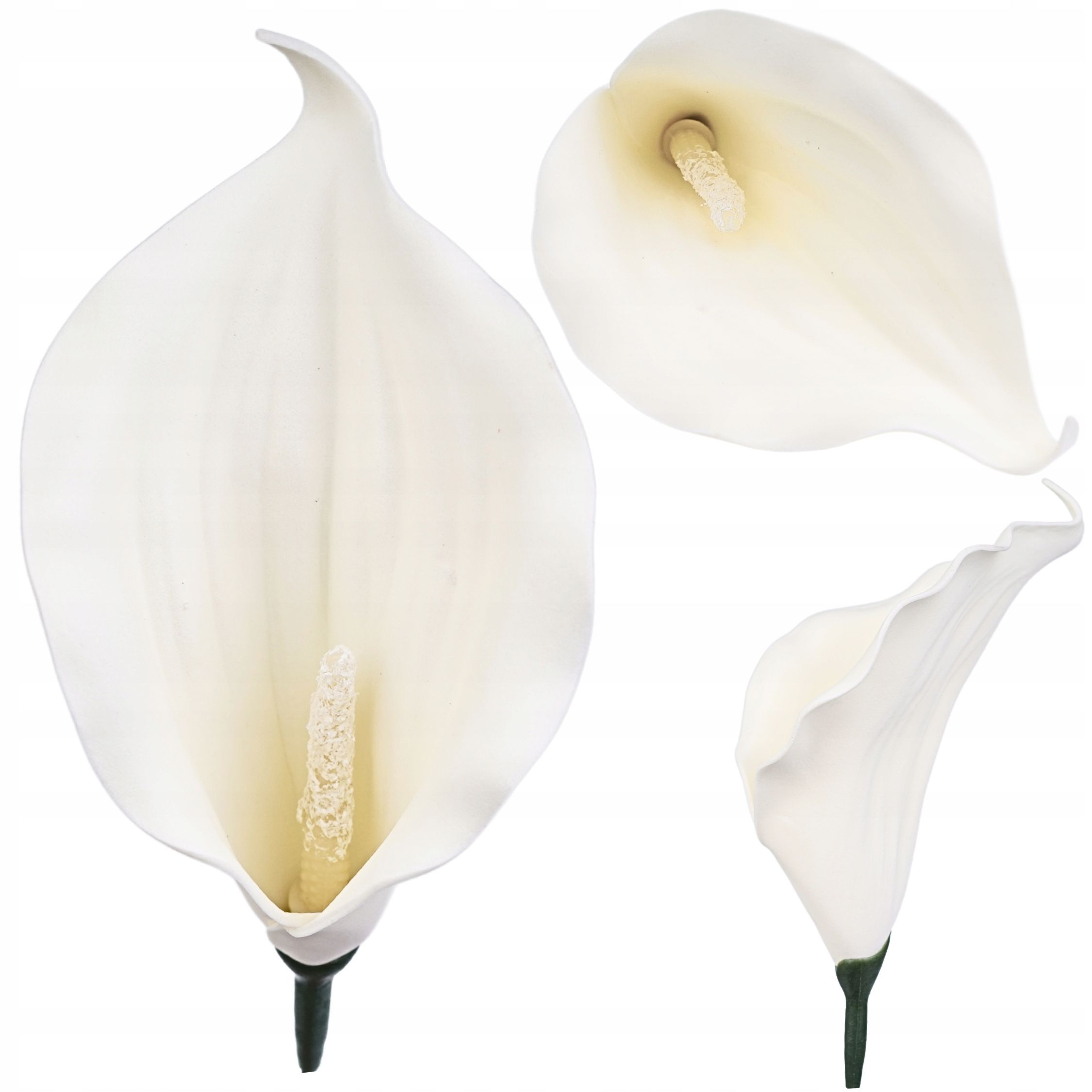  Mākslīgais zieds orhideja zars dekoratīvs rotājums florists pik 62cm