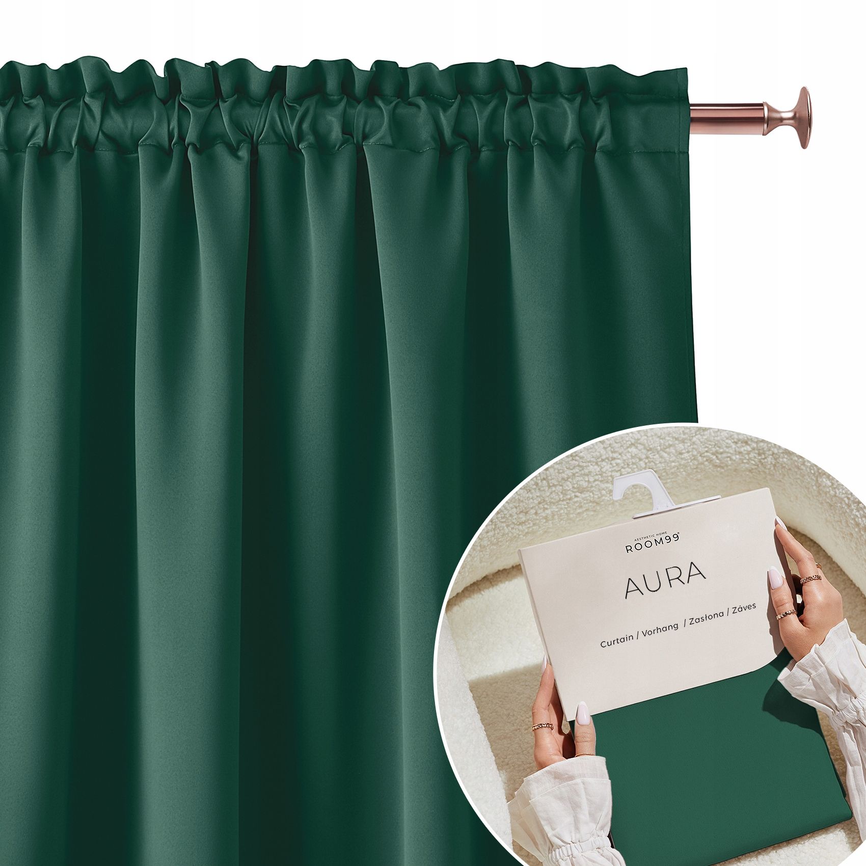  Curtain ready for the living room on the ribbon teeth tunnel 140x240 aura size indian