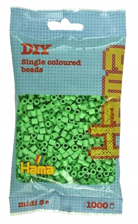  Hama 207-103 - svetlo žltý - 1000 korálky midi - krk