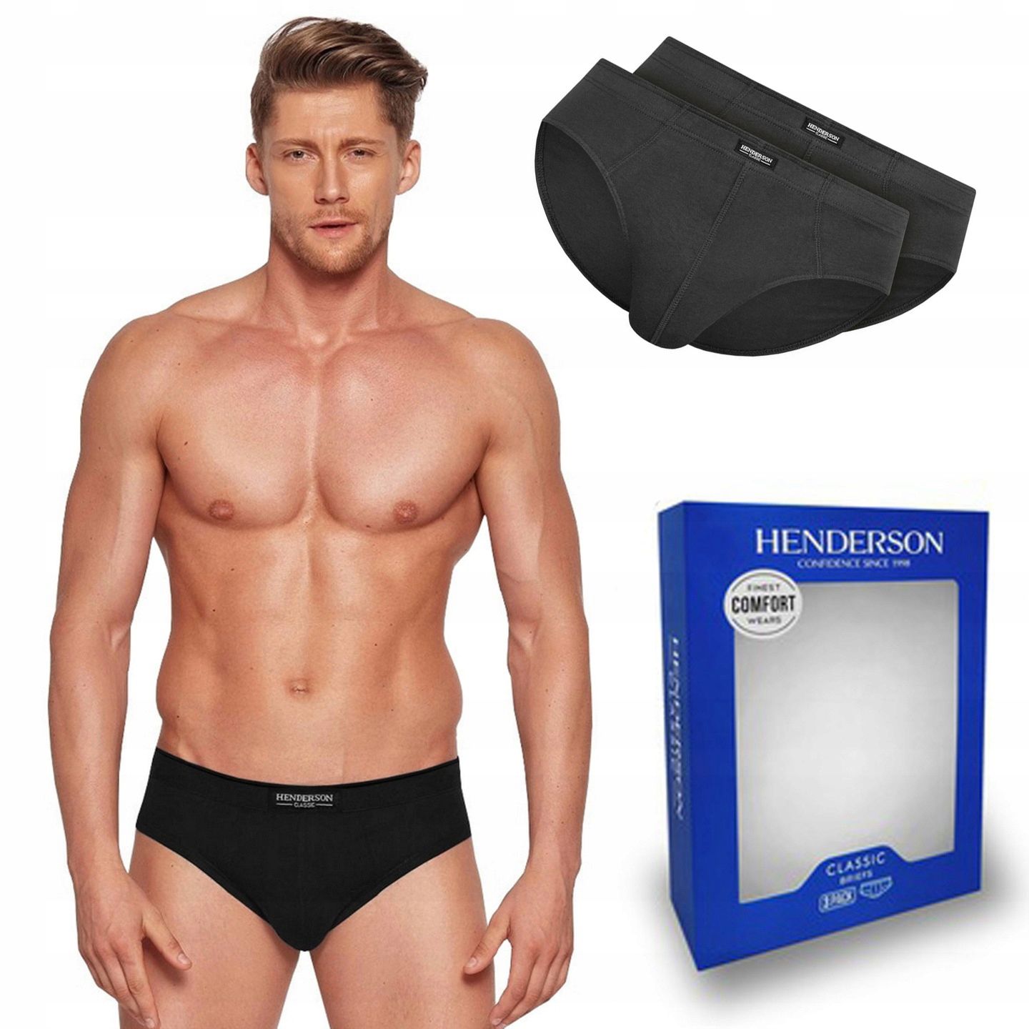  Briefs henderson classic 1446- 3 pcs. size l k632