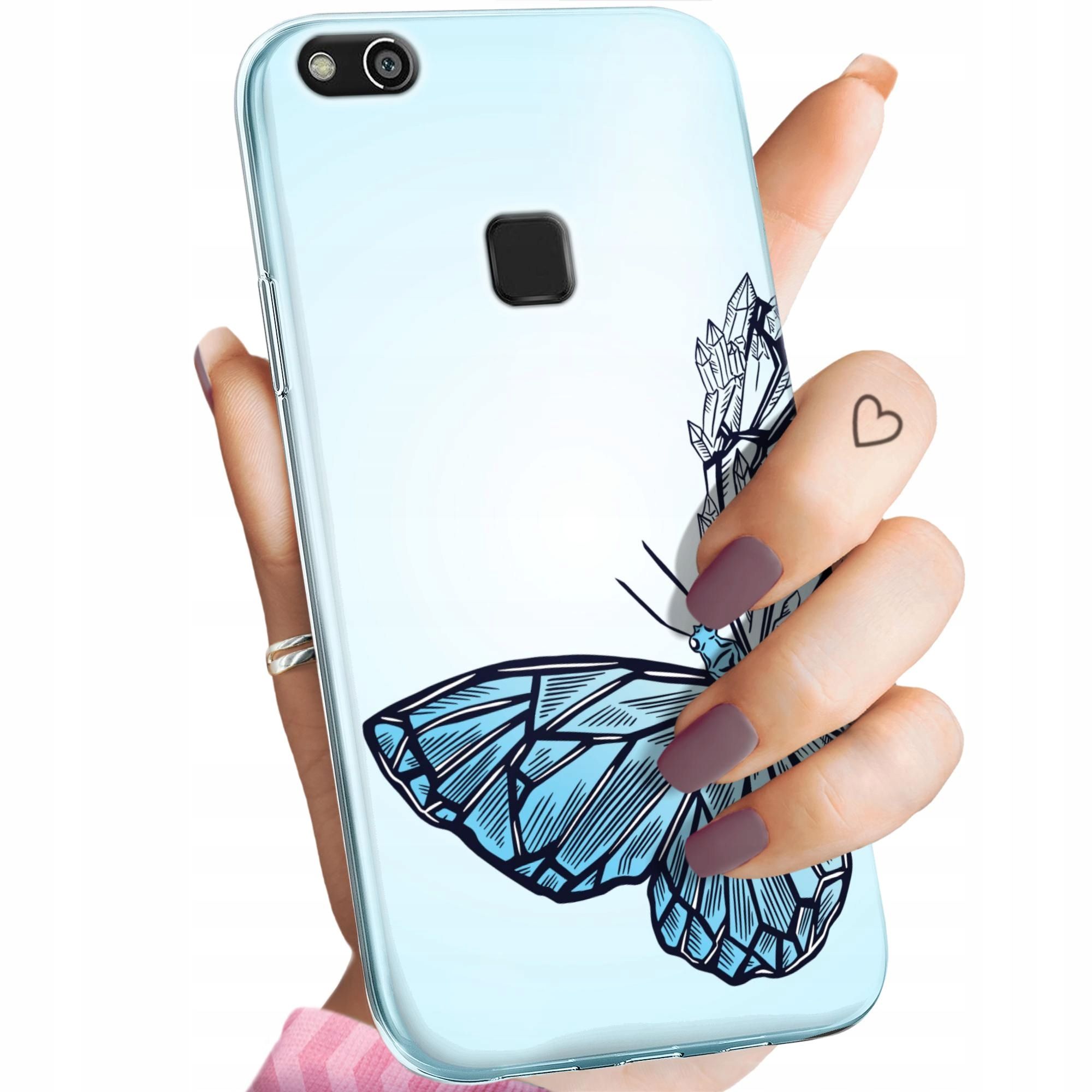  Byla "huawei" 10 psl. lite modelius geometrinės symetria korpusas dėklas case