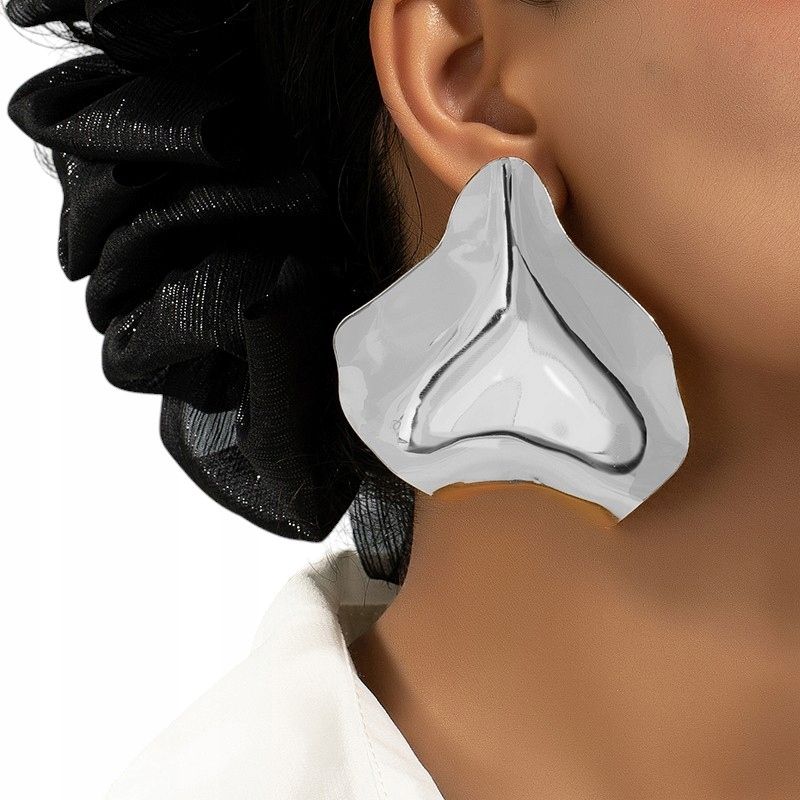  Ohrstecker farbe silber lang quasten diamanten bälle elegant 125mm
