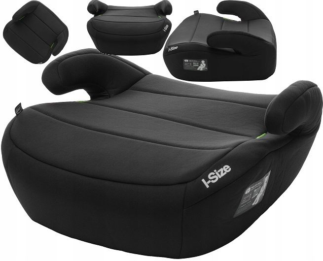  4baby hi-fix isofix 125-150cm autosedačka-posilovač 15-36 kg black