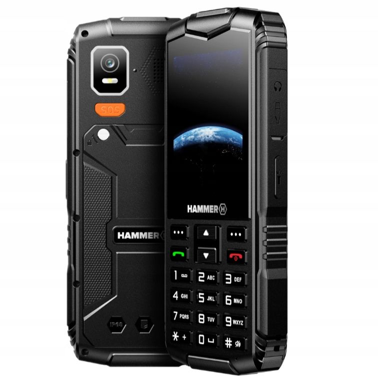  Hammer horizon lte 4g mobilní telefon s klávesnicí solidní obrněný odolný