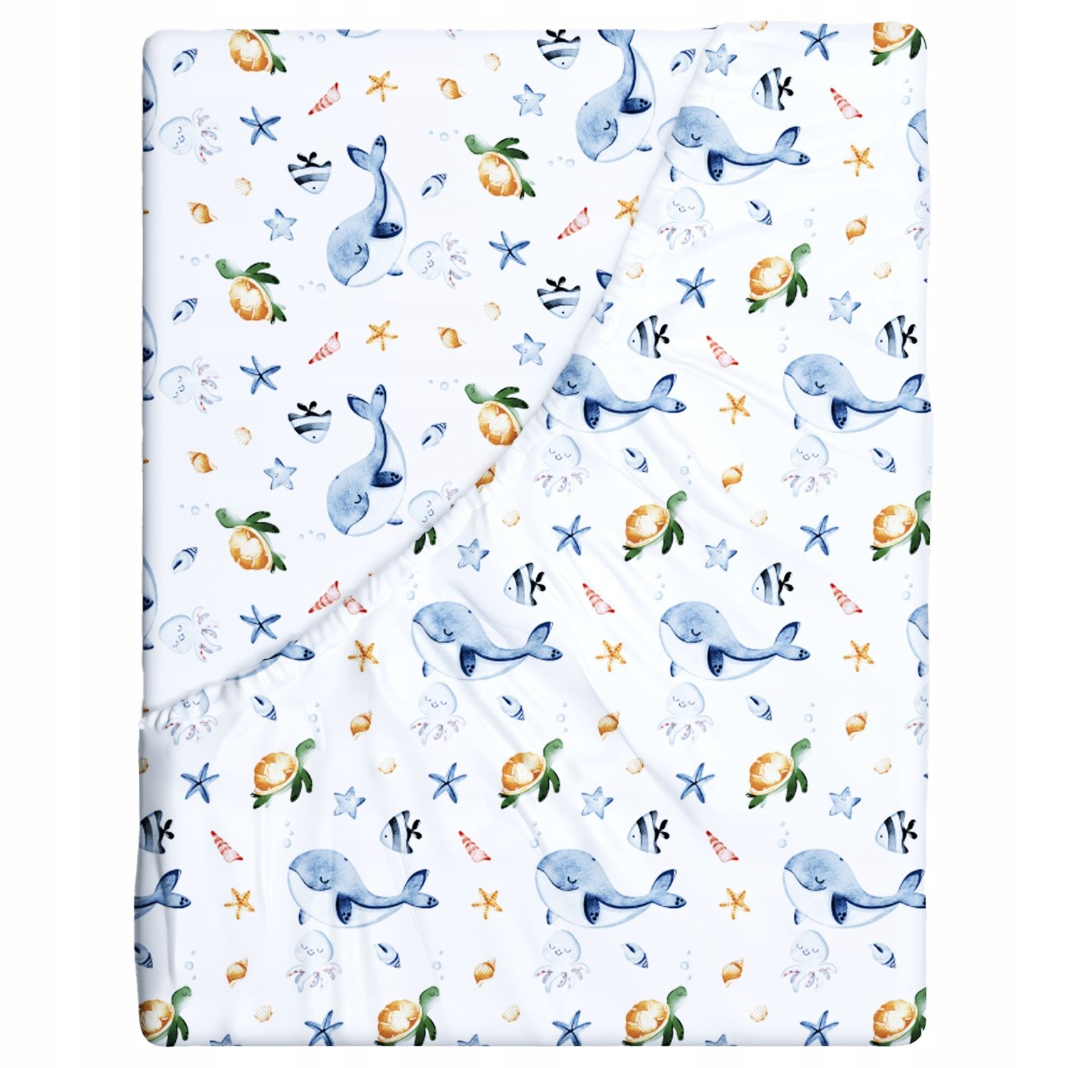  Cotton sheet with an eraser with patterns 120x60 fabric holidays 228sbi