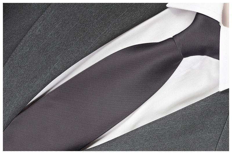  Klasický jednobarwny rovný uvázat 7cm muž za kostým jacquard rr32