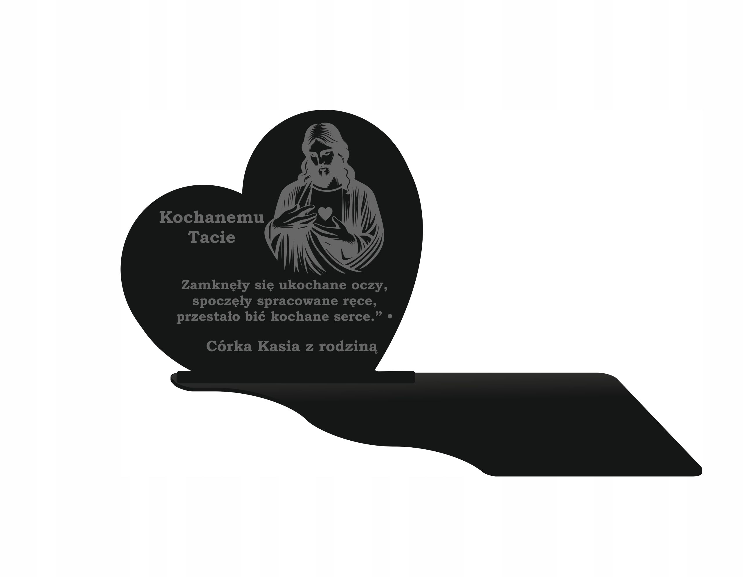  Turētāju statuete iegravēts pēc kapu sveces kapa piemineklis kapsētā pc-11