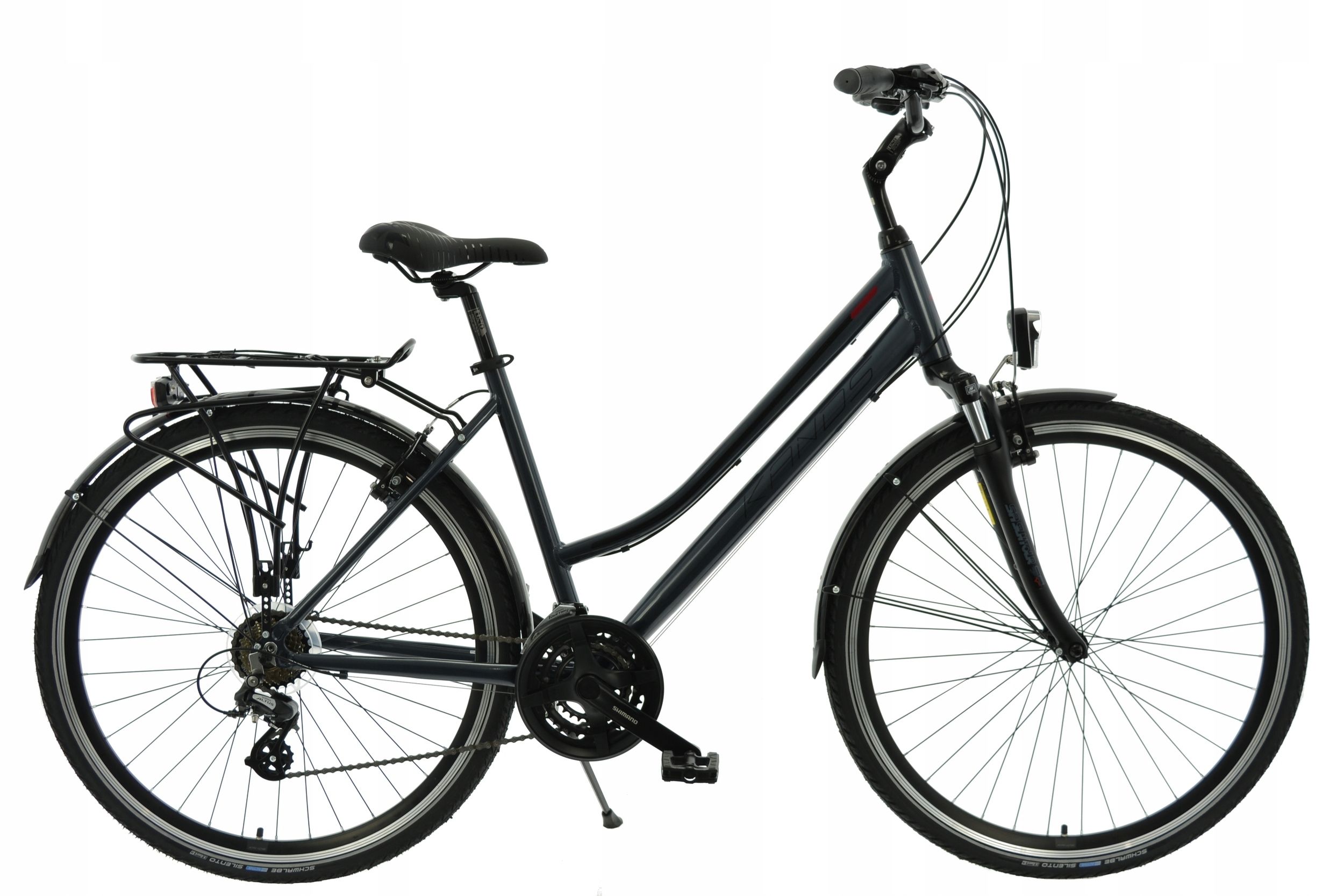  Trekingo dviratis kands 28 travel-x antracito spalvos 17"-2023 rėmas 17 colių kolo 28 " pilka