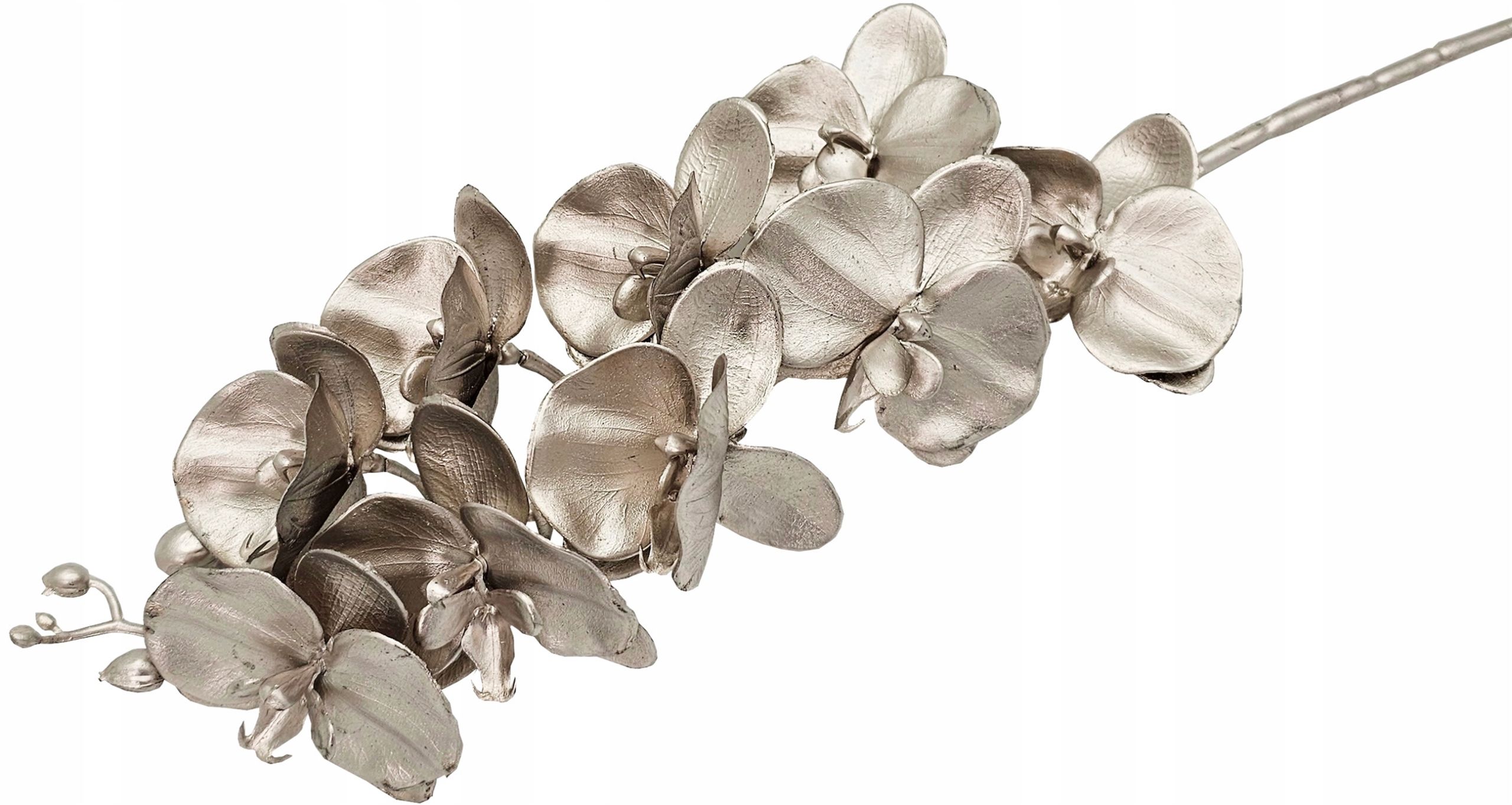  Orchid twig 20 flowers 76 cm rubber