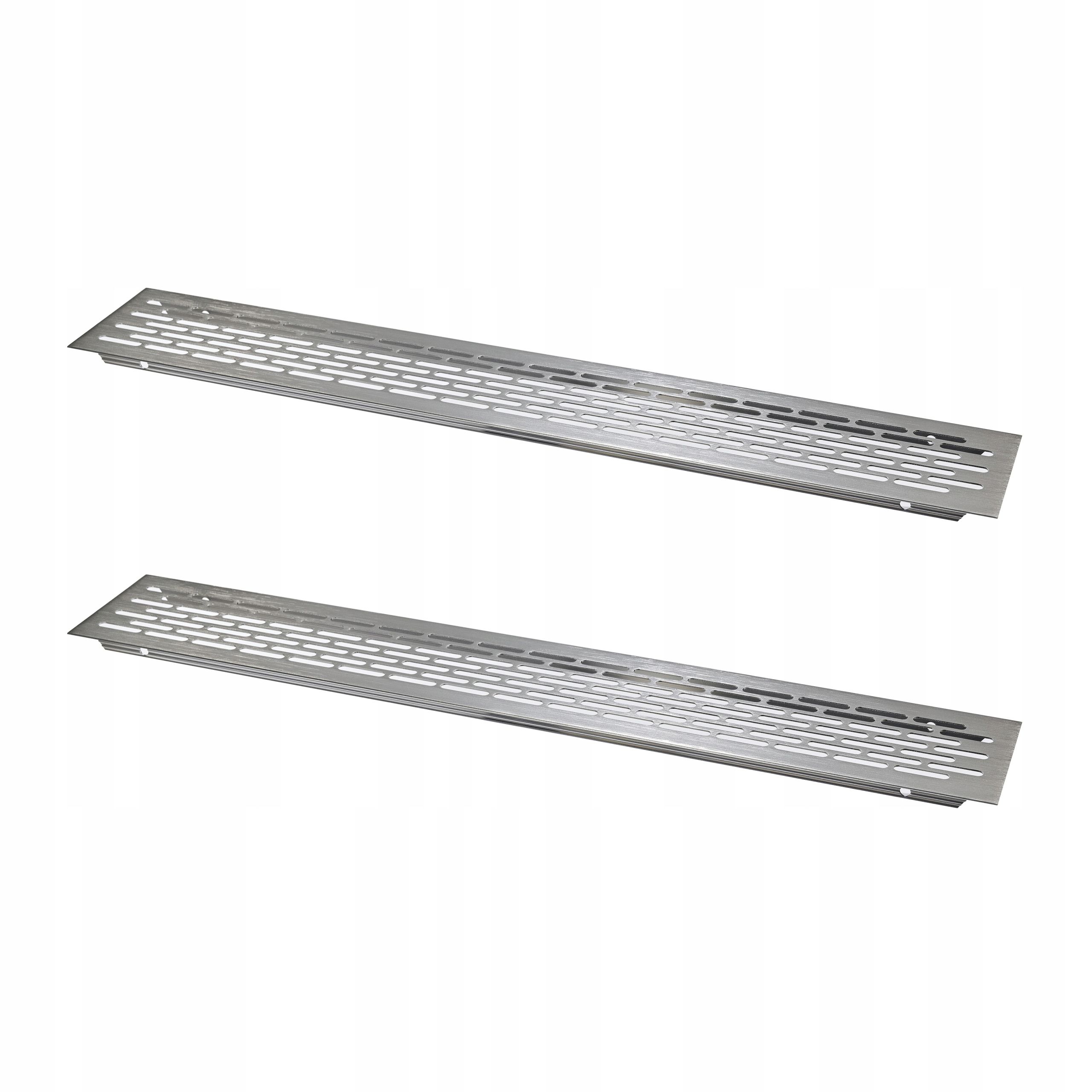  Aluminium möbel lüftungsgitter für möbel metall 80x480 mm kaschmir