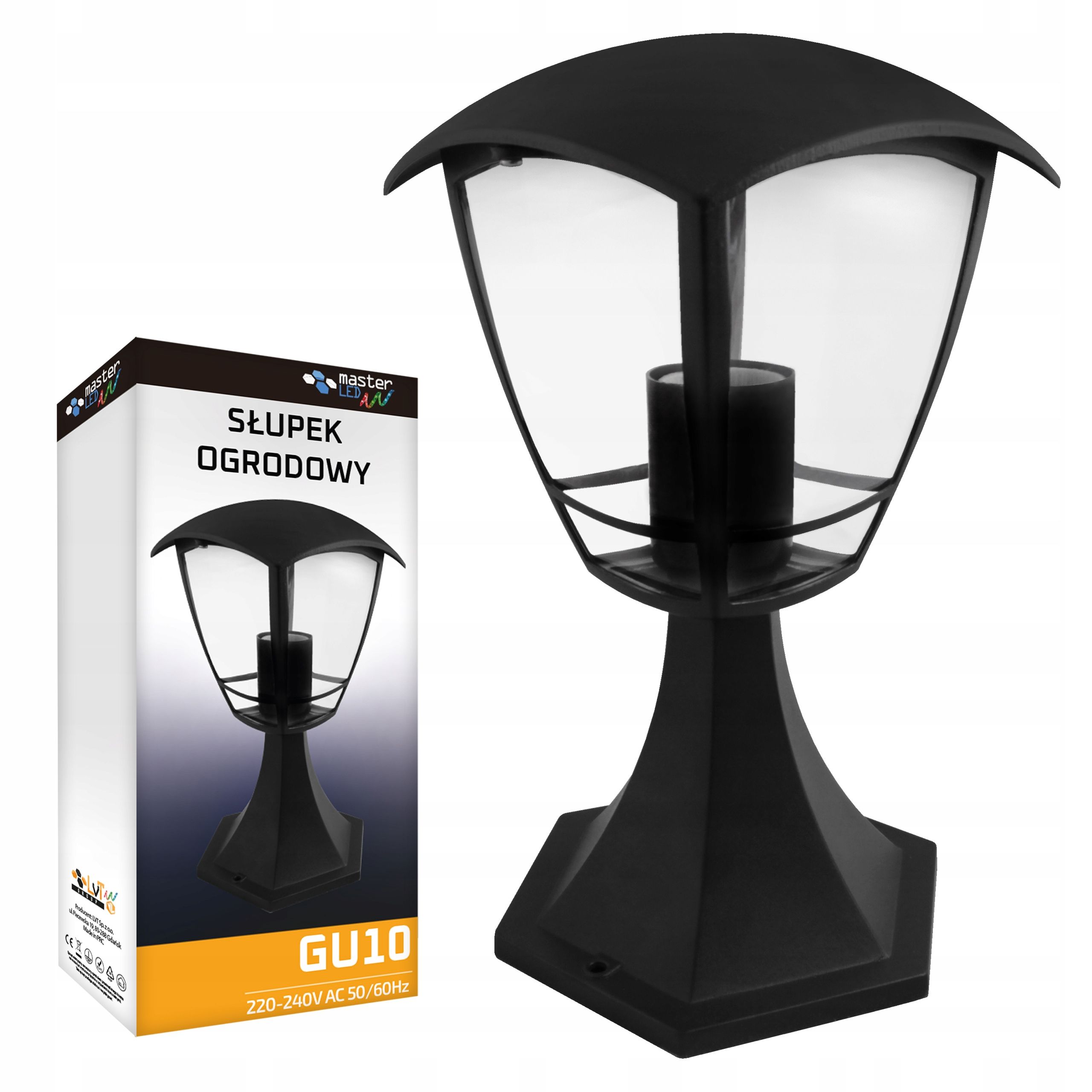  Led stojací lampa zahrada 45cm sloupec pohybový senzor zewnetrzna e27 led