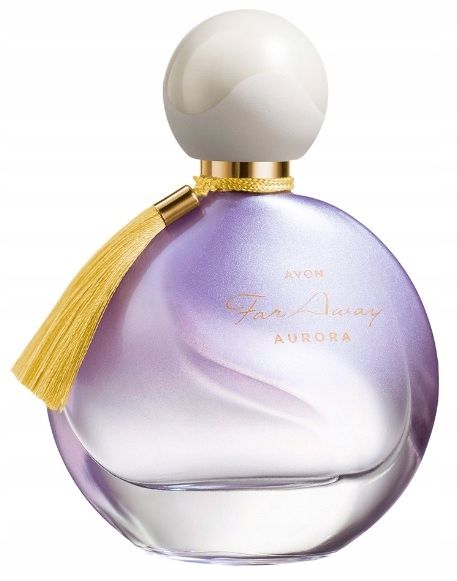  Avon far away aurora perfumed water vanilla lily rose vial unikat