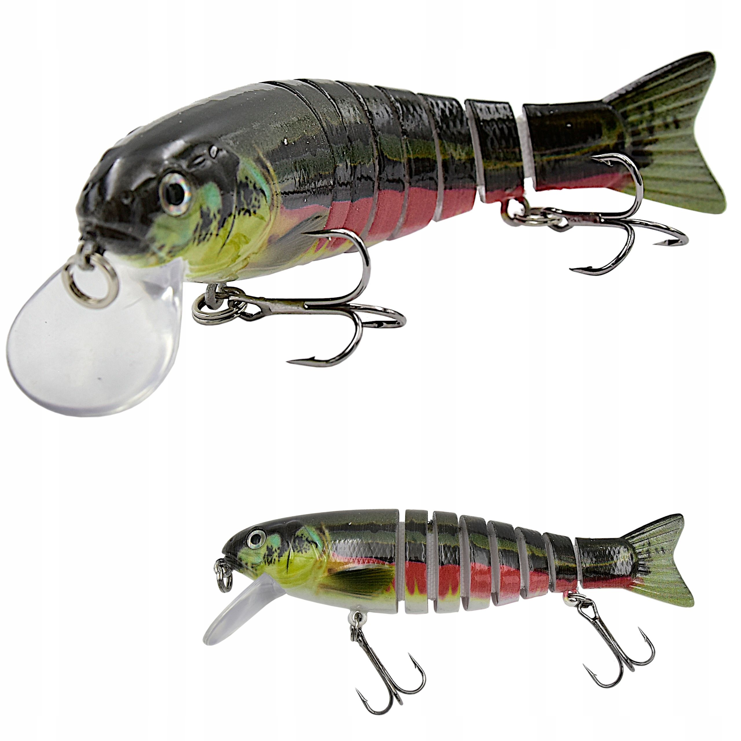  Wobbler zum angeln minnow pop walker 3d kunstköder 5,5 cm 8 g