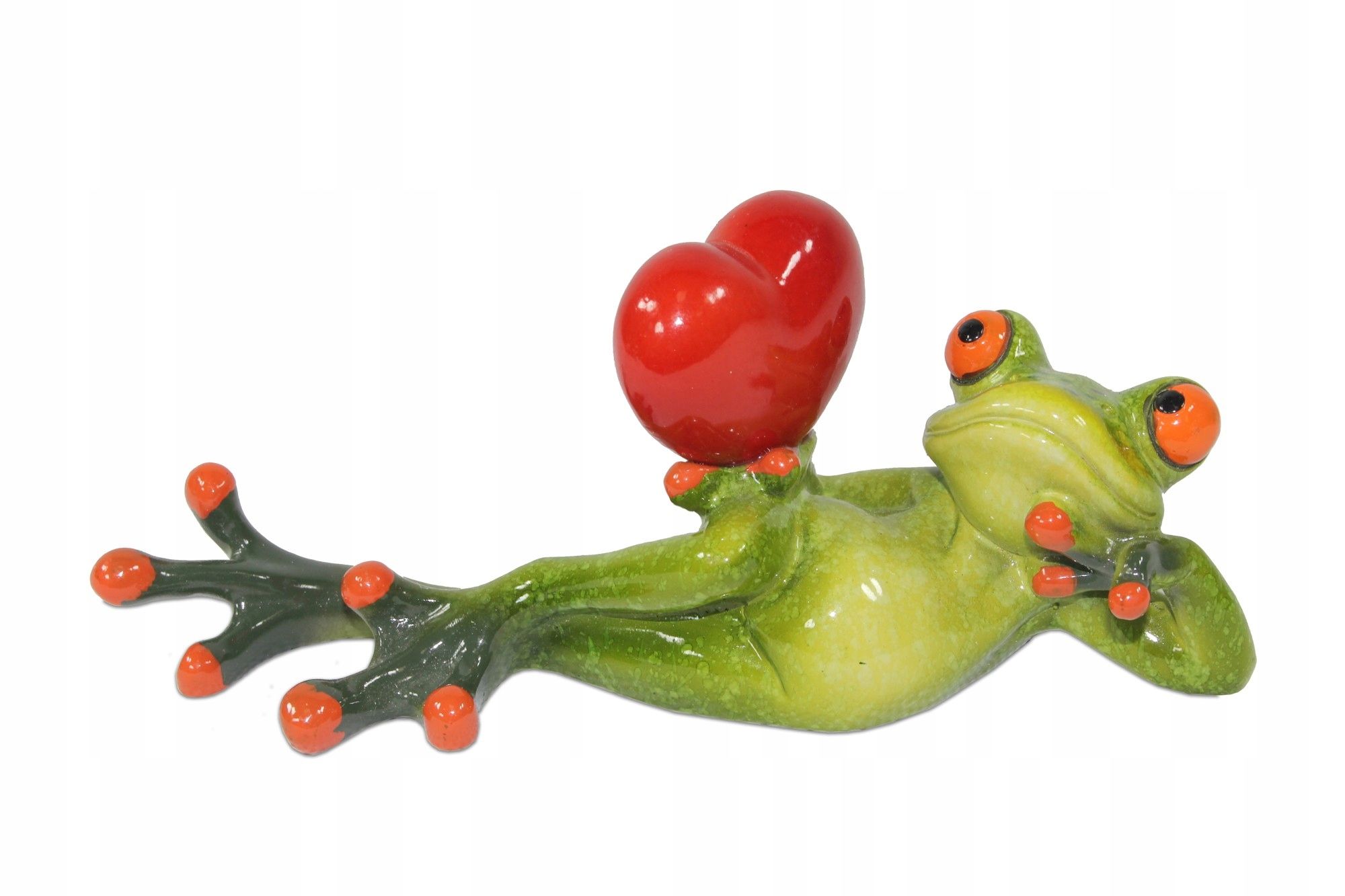  Figur frosch frosch auf rybach angler fischer geschenk