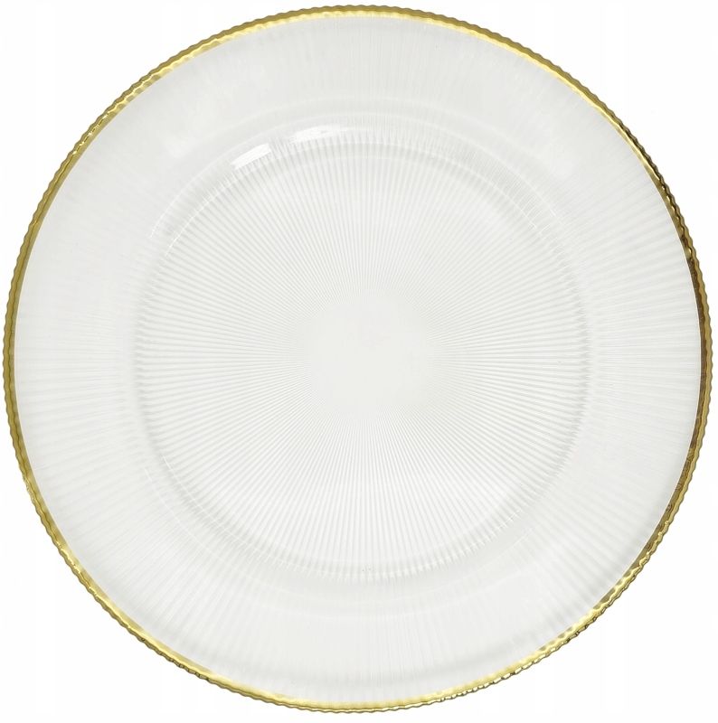  Decorative plate podstwka plastic under the plate gold o33 kp0647a